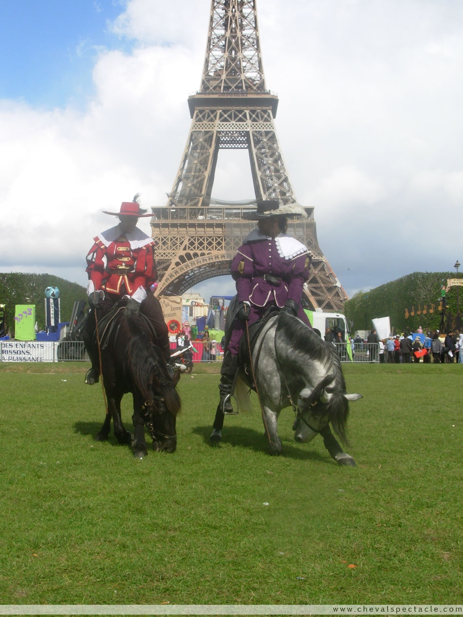 Animation équestre à Paris