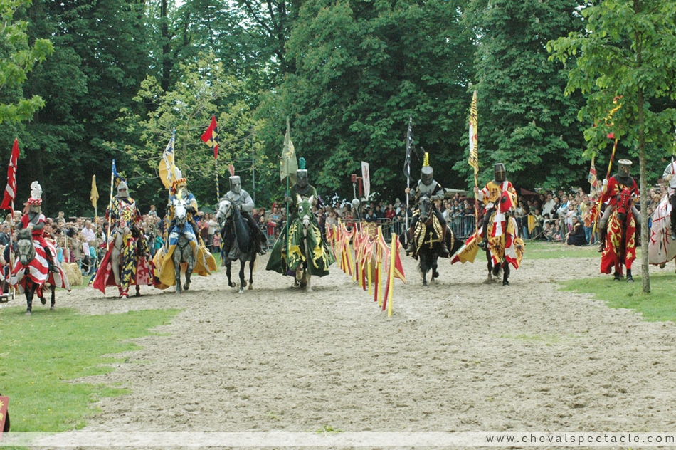 Début du tournoi médiéval