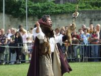 L'introduction de notre spectacle commence avec Merlin